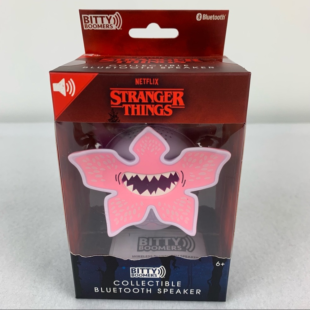 Stranger Things Netflix Demogorgon Bitty Boomers Collectible Bluetooth Speaker